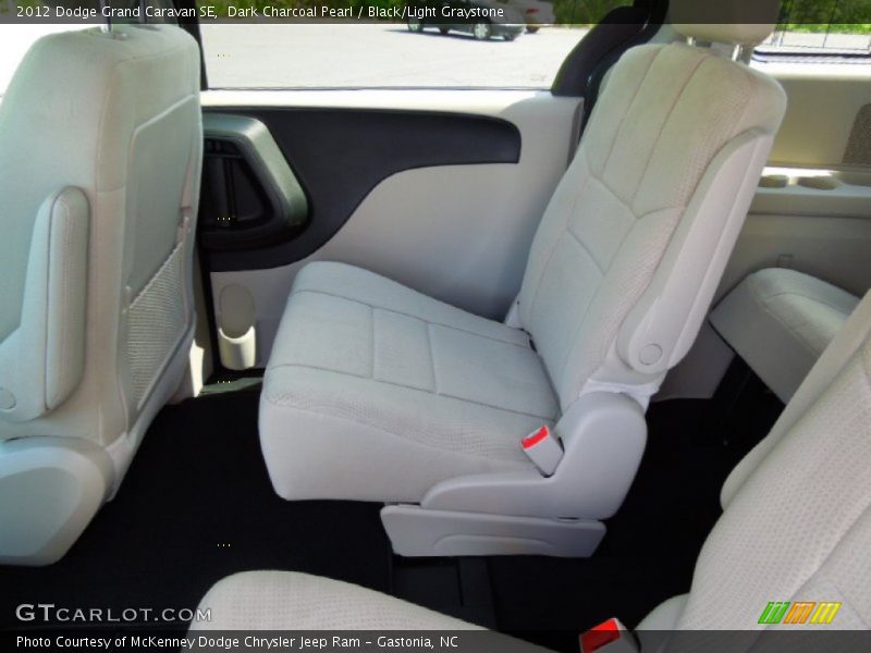 Dark Charcoal Pearl / Black/Light Graystone 2012 Dodge Grand Caravan SE