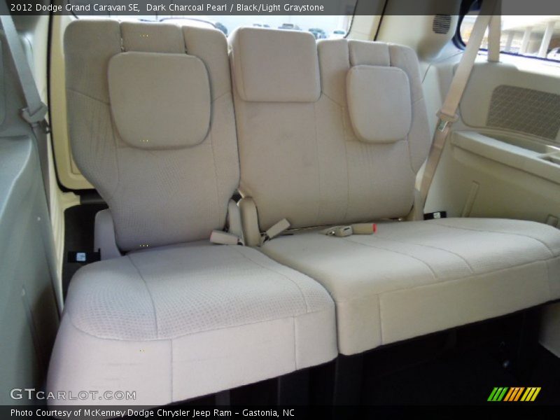 Dark Charcoal Pearl / Black/Light Graystone 2012 Dodge Grand Caravan SE