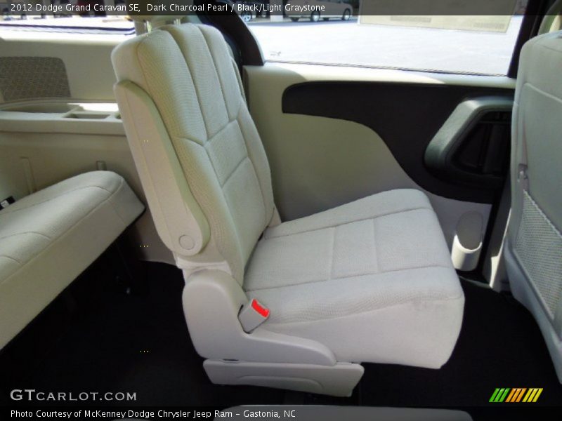 Dark Charcoal Pearl / Black/Light Graystone 2012 Dodge Grand Caravan SE