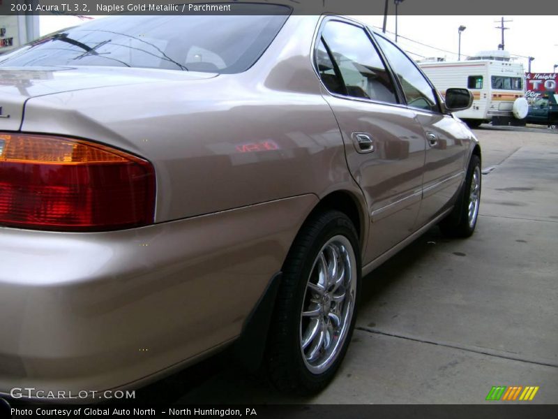 Naples Gold Metallic / Parchment 2001 Acura TL 3.2