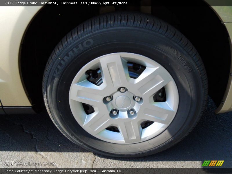  2012 Grand Caravan SE Wheel
