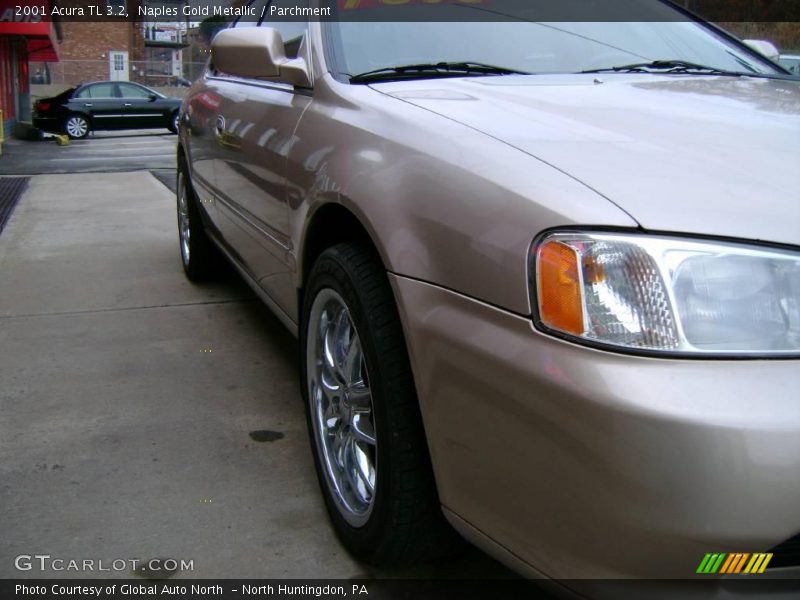 Naples Gold Metallic / Parchment 2001 Acura TL 3.2