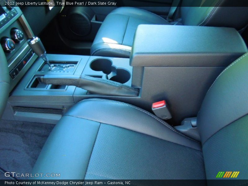 True Blue Pearl / Dark Slate Gray 2012 Jeep Liberty Latitude