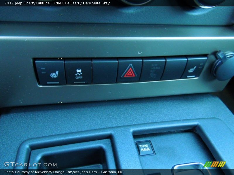 True Blue Pearl / Dark Slate Gray 2012 Jeep Liberty Latitude