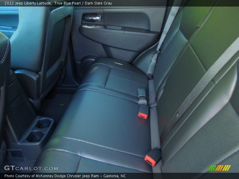 True Blue Pearl / Dark Slate Gray 2012 Jeep Liberty Latitude