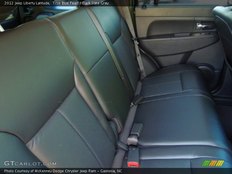 True Blue Pearl / Dark Slate Gray 2012 Jeep Liberty Latitude