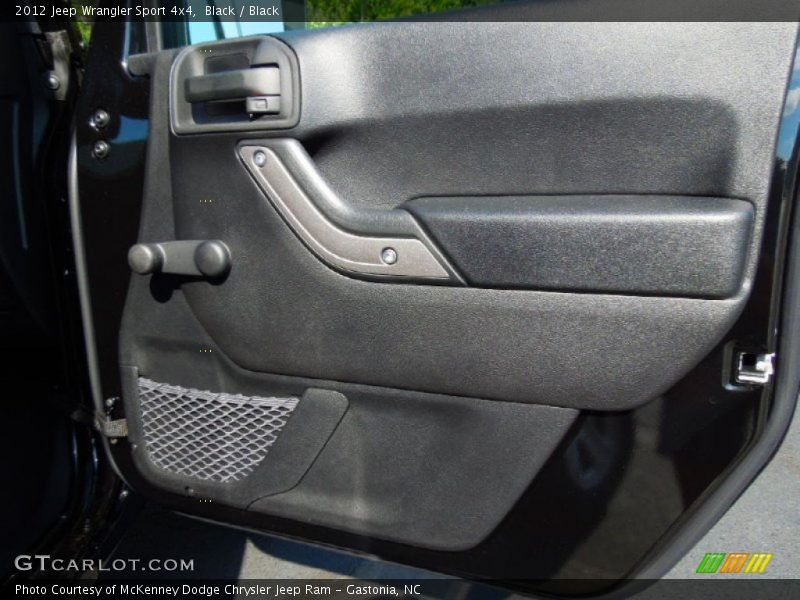 Black / Black 2012 Jeep Wrangler Sport 4x4