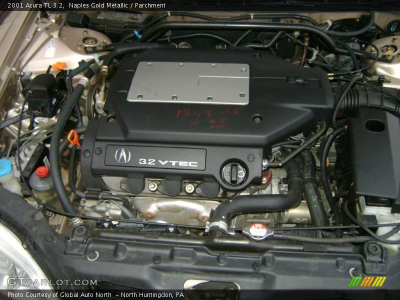 Naples Gold Metallic / Parchment 2001 Acura TL 3.2