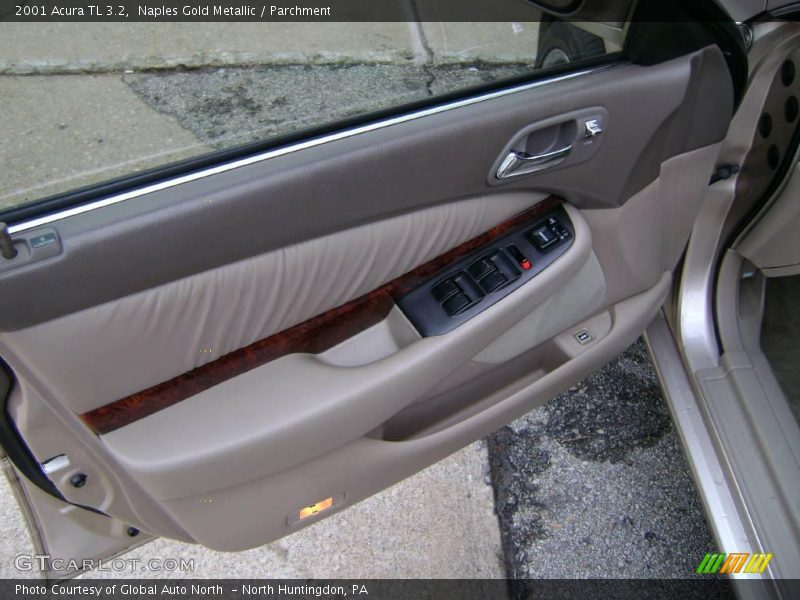 Naples Gold Metallic / Parchment 2001 Acura TL 3.2