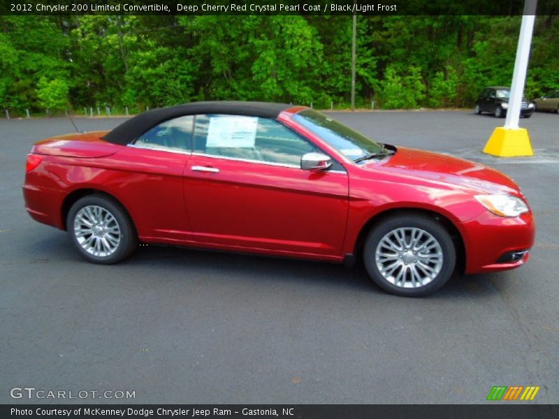  2012 200 Limited Convertible Deep Cherry Red Crystal Pearl Coat