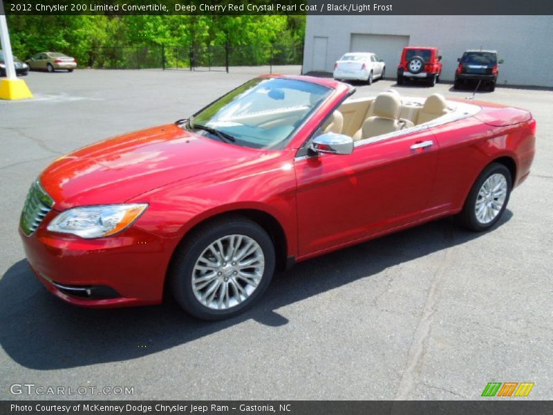  2012 200 Limited Convertible Deep Cherry Red Crystal Pearl Coat