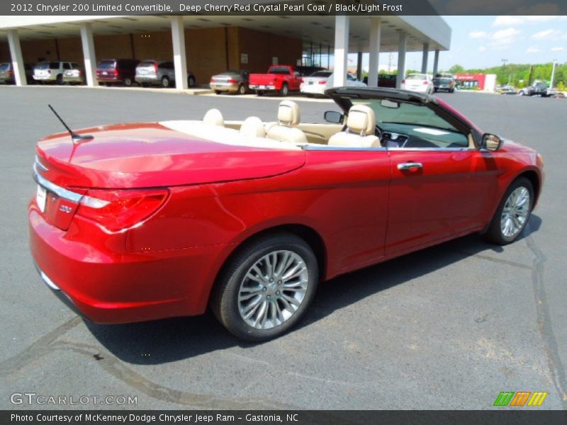  2012 200 Limited Convertible Deep Cherry Red Crystal Pearl Coat