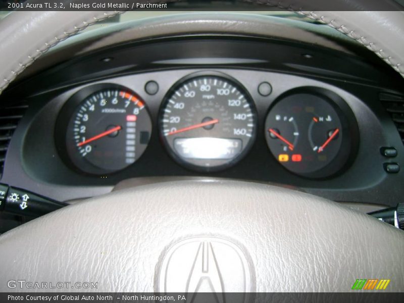 Naples Gold Metallic / Parchment 2001 Acura TL 3.2