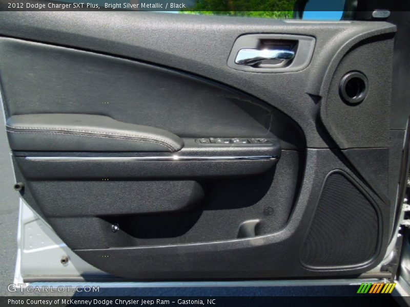 Bright Silver Metallic / Black 2012 Dodge Charger SXT Plus