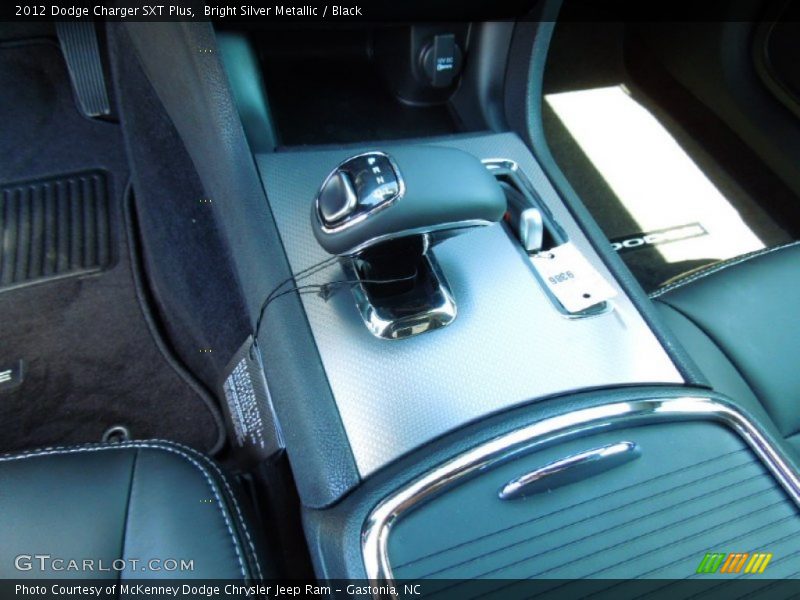 Bright Silver Metallic / Black 2012 Dodge Charger SXT Plus