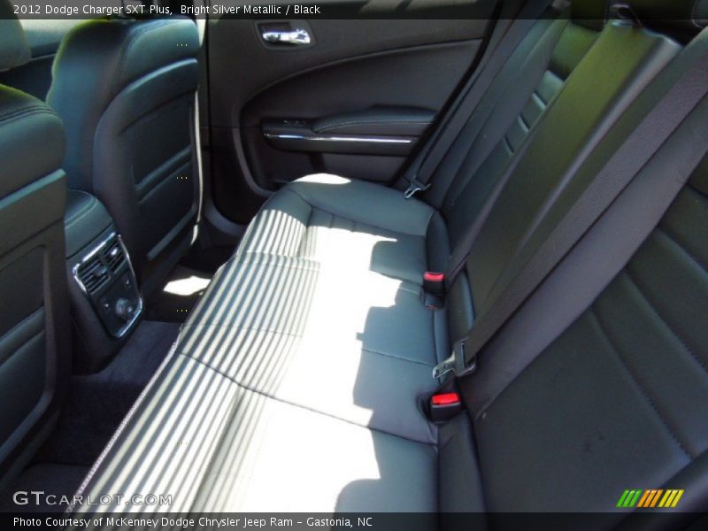 Bright Silver Metallic / Black 2012 Dodge Charger SXT Plus