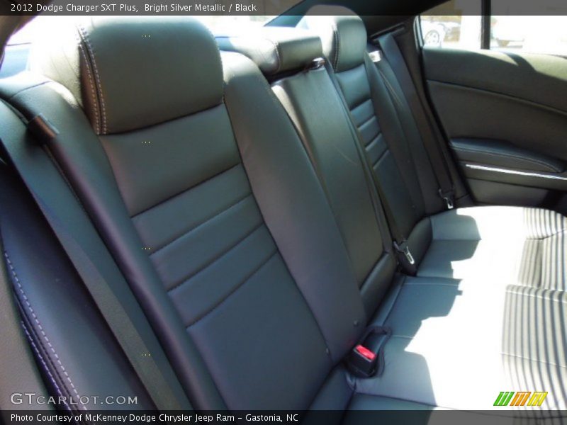 Bright Silver Metallic / Black 2012 Dodge Charger SXT Plus