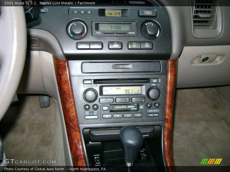 Naples Gold Metallic / Parchment 2001 Acura TL 3.2