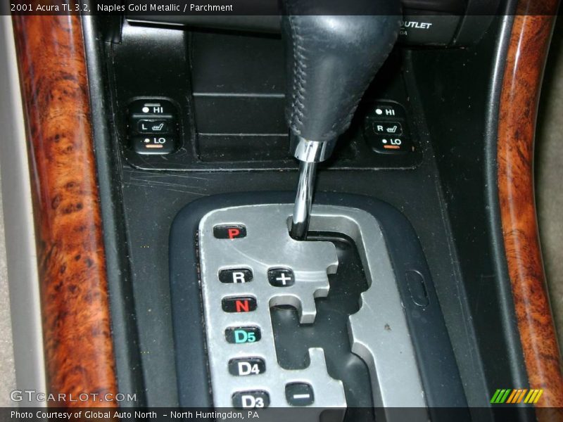 Naples Gold Metallic / Parchment 2001 Acura TL 3.2
