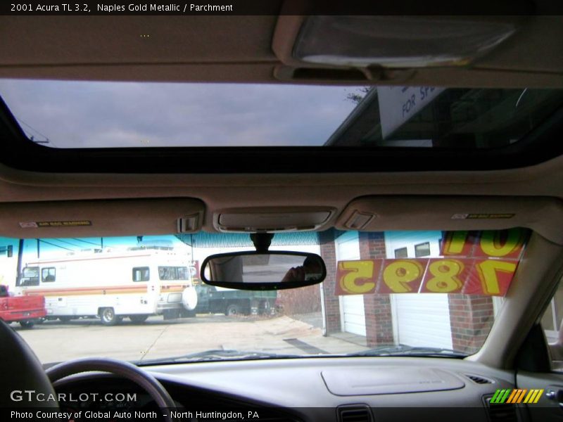 Naples Gold Metallic / Parchment 2001 Acura TL 3.2