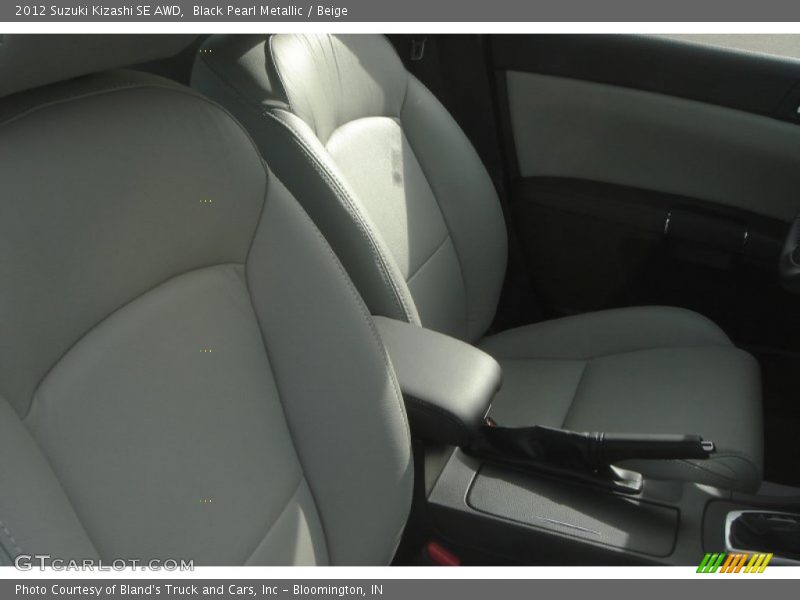 Black Pearl Metallic / Beige 2012 Suzuki Kizashi SE AWD