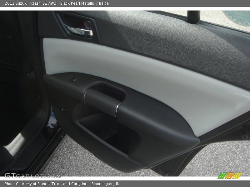 Black Pearl Metallic / Beige 2012 Suzuki Kizashi SE AWD