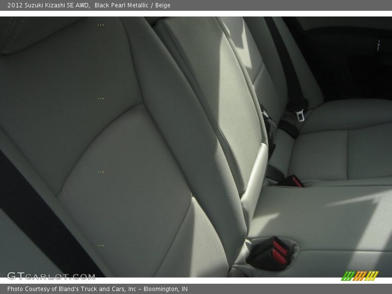 Black Pearl Metallic / Beige 2012 Suzuki Kizashi SE AWD