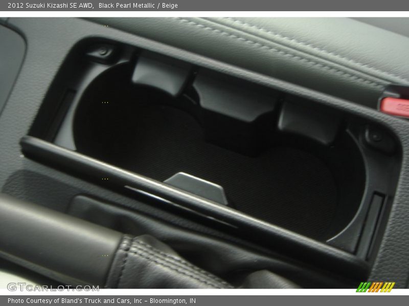 Black Pearl Metallic / Beige 2012 Suzuki Kizashi SE AWD