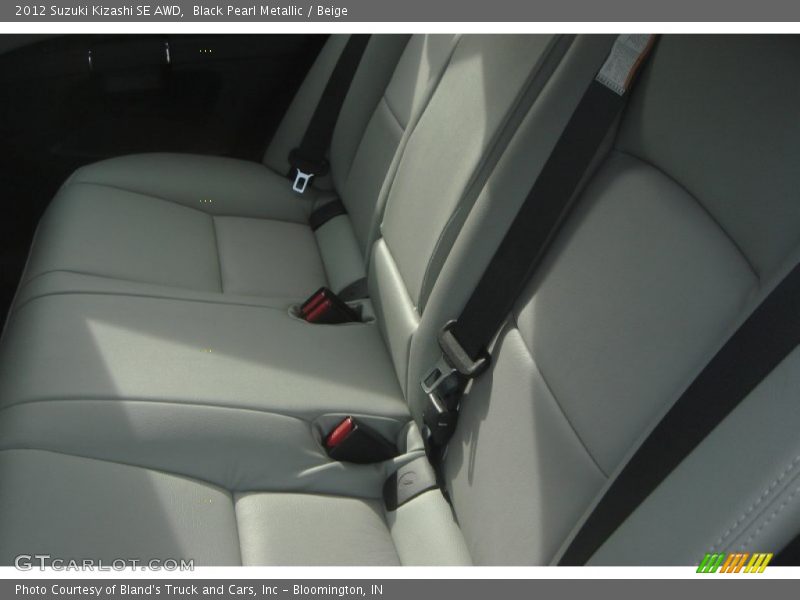 Black Pearl Metallic / Beige 2012 Suzuki Kizashi SE AWD