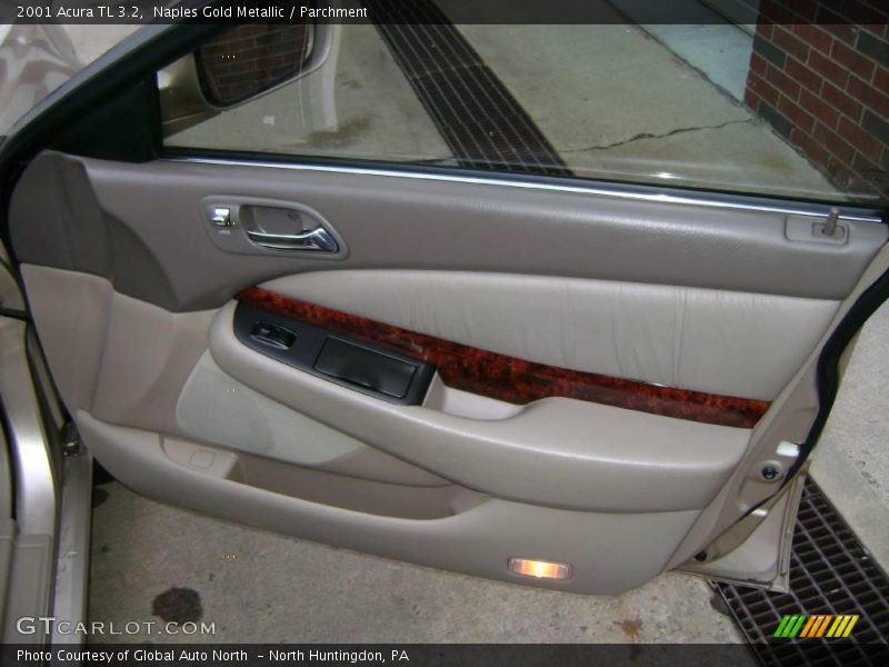 Naples Gold Metallic / Parchment 2001 Acura TL 3.2
