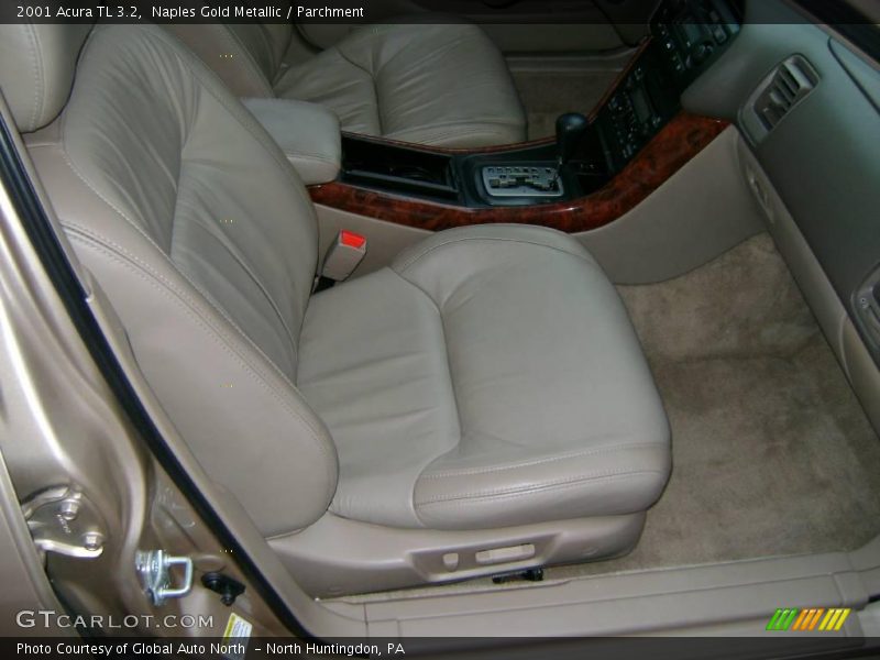 Naples Gold Metallic / Parchment 2001 Acura TL 3.2