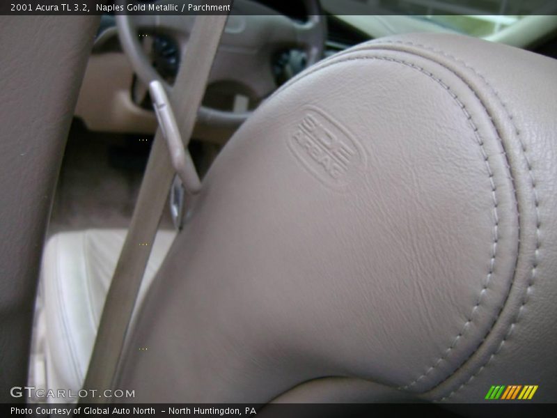 Naples Gold Metallic / Parchment 2001 Acura TL 3.2