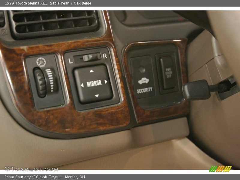 Sable Pearl / Oak Beige 1999 Toyota Sienna XLE