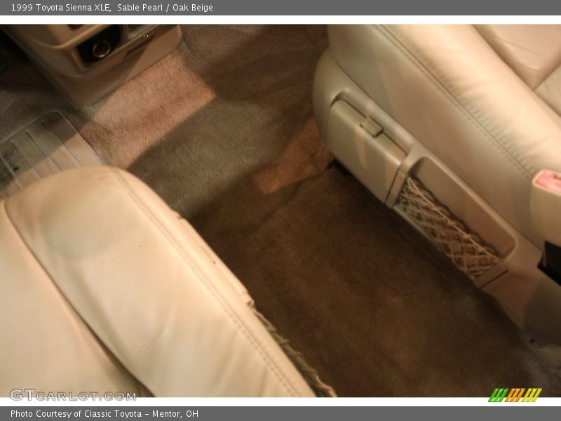 Sable Pearl / Oak Beige 1999 Toyota Sienna XLE