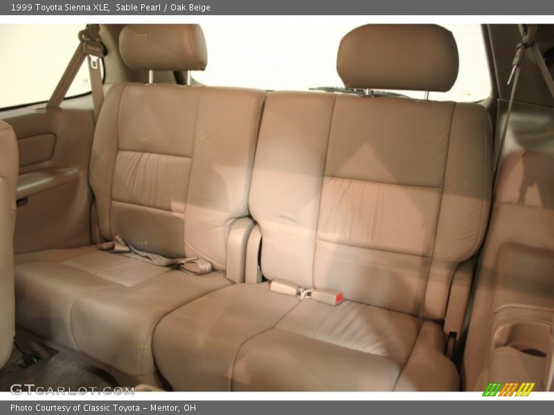 Sable Pearl / Oak Beige 1999 Toyota Sienna XLE