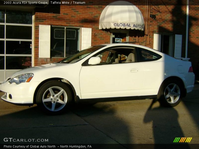 Taffeta White / Titanium 2003 Acura RSX Sports Coupe