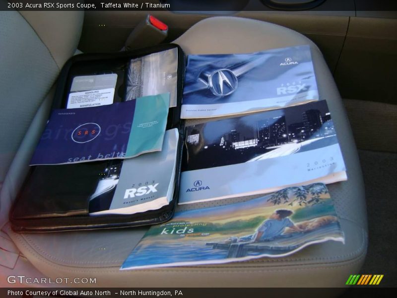 Taffeta White / Titanium 2003 Acura RSX Sports Coupe
