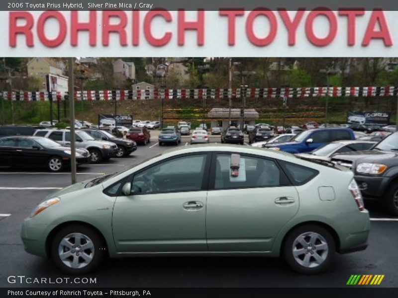 Silver Pine Mica / Gray 2006 Toyota Prius Hybrid