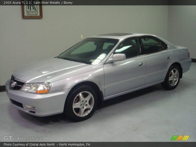 Satin Silver Metallic / Ebony 2003 Acura TL 3.2