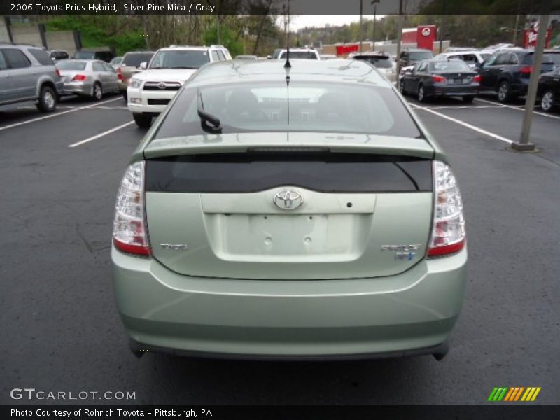 Silver Pine Mica / Gray 2006 Toyota Prius Hybrid