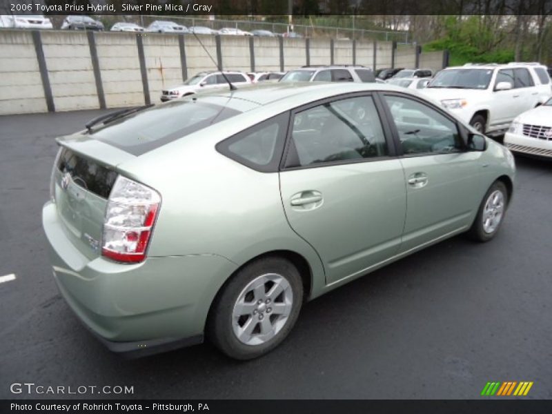 Silver Pine Mica / Gray 2006 Toyota Prius Hybrid