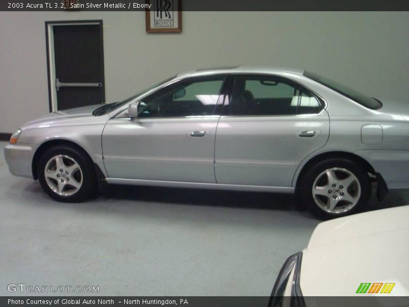 Satin Silver Metallic / Ebony 2003 Acura TL 3.2