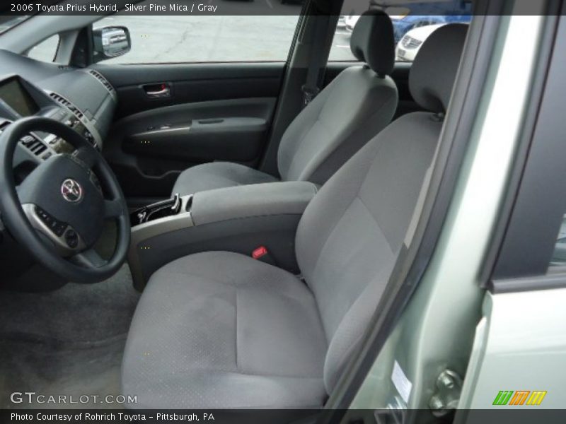  2006 Prius Hybrid Gray Interior