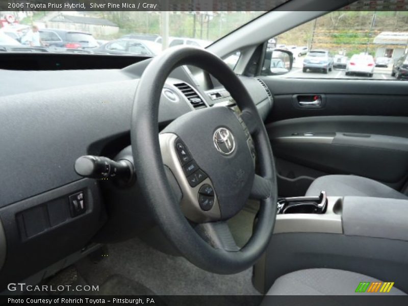 Silver Pine Mica / Gray 2006 Toyota Prius Hybrid