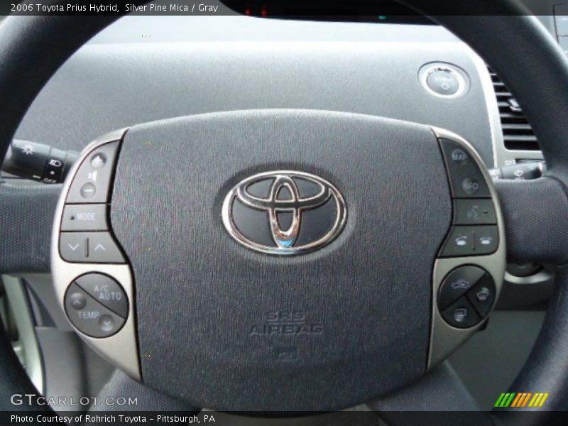 Silver Pine Mica / Gray 2006 Toyota Prius Hybrid