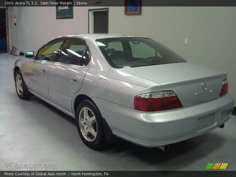 Satin Silver Metallic / Ebony 2003 Acura TL 3.2
