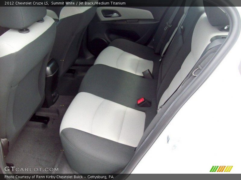 Summit White / Jet Black/Medium Titanium 2012 Chevrolet Cruze LS