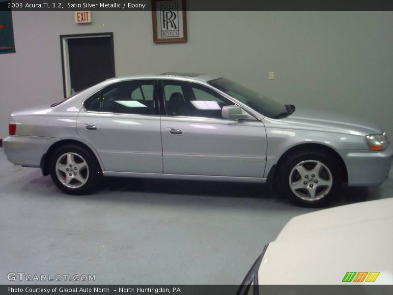 Satin Silver Metallic / Ebony 2003 Acura TL 3.2