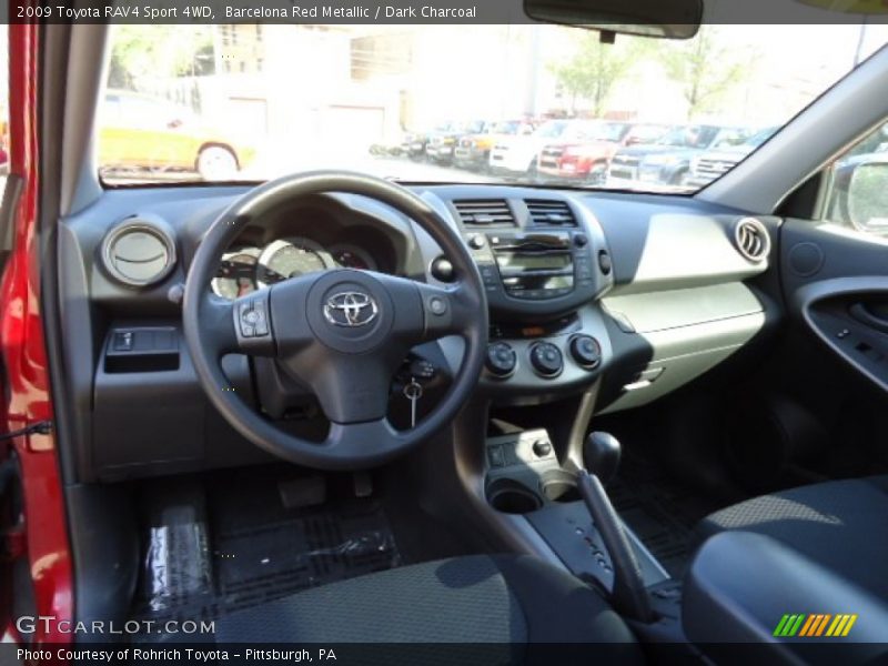 Barcelona Red Metallic / Dark Charcoal 2009 Toyota RAV4 Sport 4WD