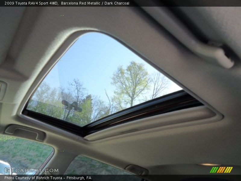Barcelona Red Metallic / Dark Charcoal 2009 Toyota RAV4 Sport 4WD